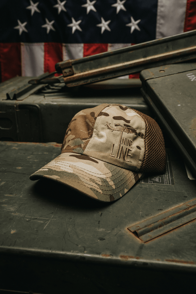 Tactical Black Multicam Hat - American Made – Nine Line Apparel