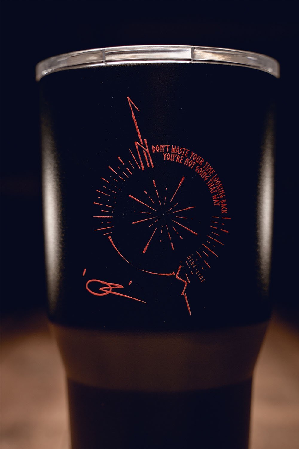 BF 30 oz Tumbler - Mark "OZ" Geist Compass - Nine Line Apparel