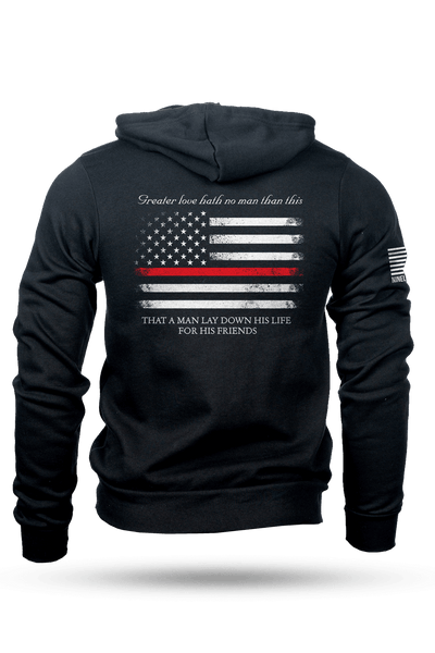 New York Firefighter Thin Red Line Hoodie – Thin Line Style