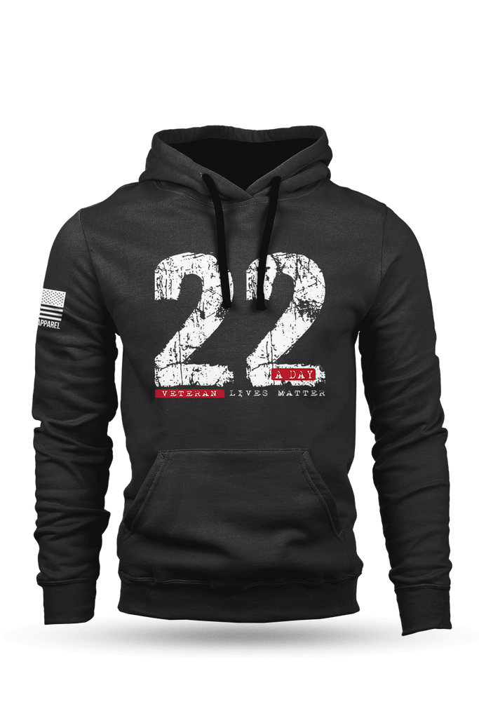 Men's Hoodie - 22 A Day – Nine Line Apparel