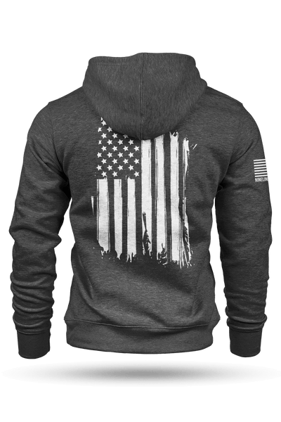 America Flag Hoodie - USA Flag Sweatshirts – Nine Line Apparel