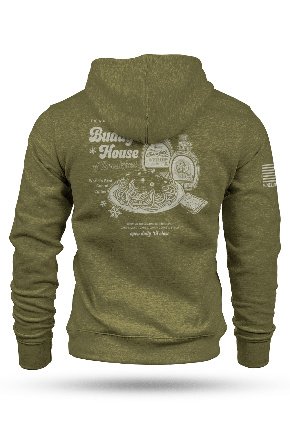 Hoodie - Buddy's House of Breakfast - Nine Line Apparel