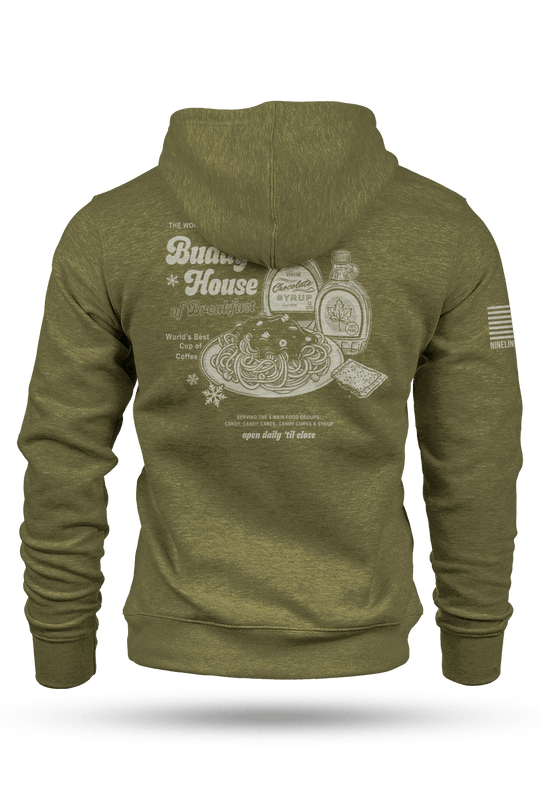 Hoodie - Buddy's House of Breakfast - Nine Line Apparel