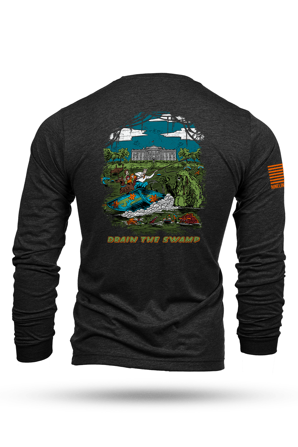 Long Sleeve Tri-Blend - Mystery Mission 2 - Nine Line Apparel