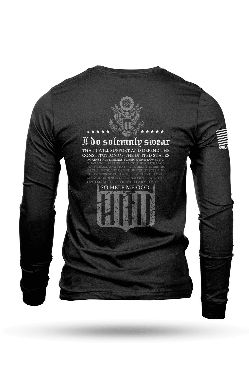 Men's Long Sleeve - The Oath - Nine Line Apparel