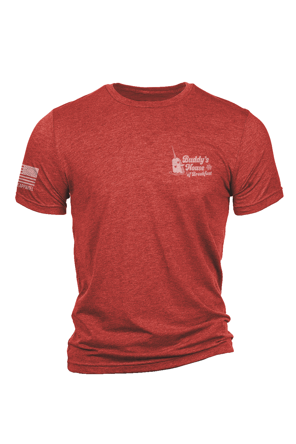 Men's Tri-Blend T-Shirt - Buddy's House of Breakfast - Nine Line Apparel