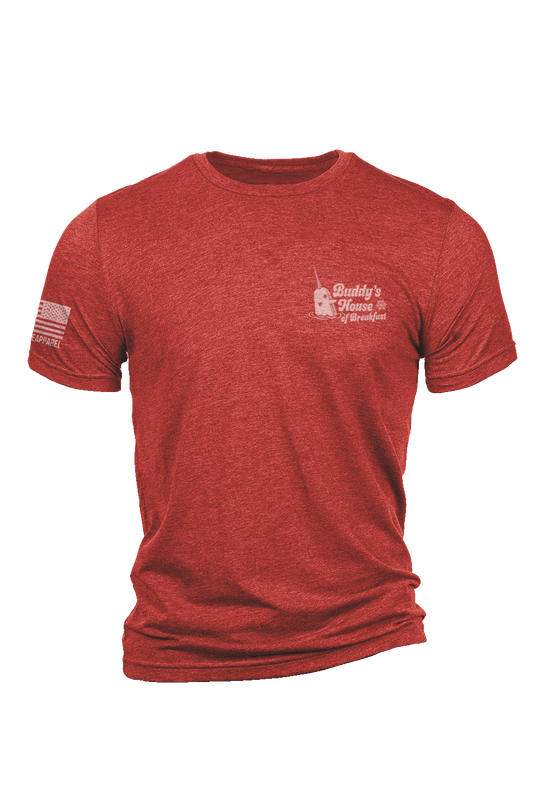 Men's Tri-Blend T-Shirt - Buddy's House of Breakfast - Nine Line Apparel