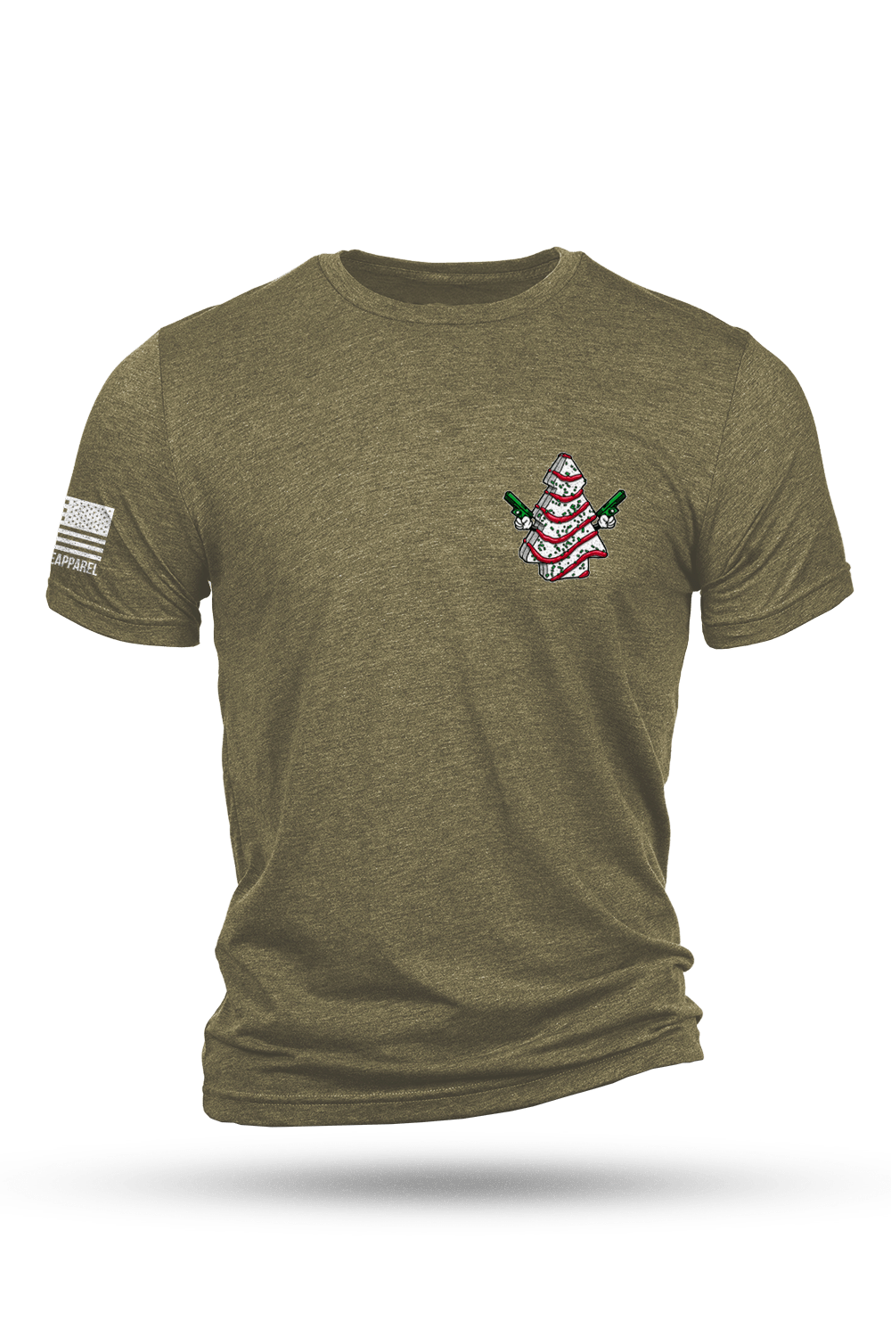 Men's Tri-Blend T-Shirt - Cake Tree - Nine Line Apparel