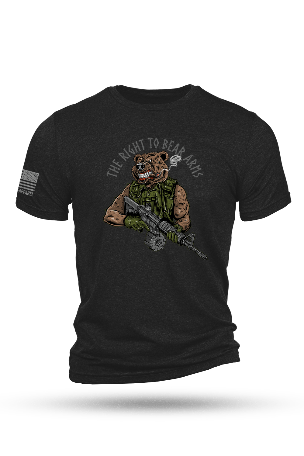 Men's Tri-Blend T-Shirt - Right to bear arms - Nine Line Apparel