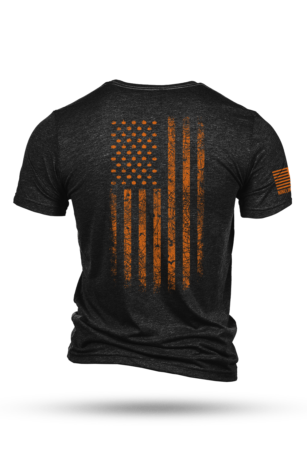 Men's Tri-Blend T-Shirt - Spooky Amer - Nine Line Apparel