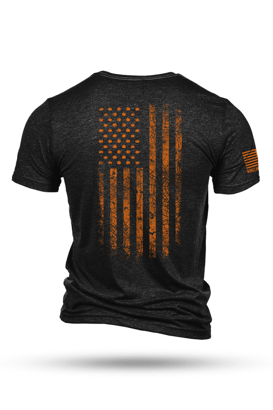 Men's Tri-Blend T-Shirt - Spooky Amer - Nine Line Apparel