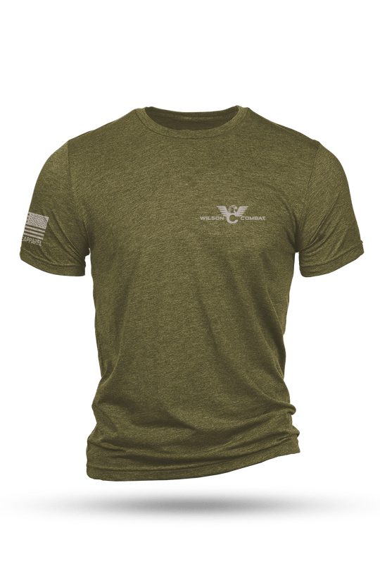 Men's Tri-Blend T-Shirt - Wilson Combat - Nine Line Apparel