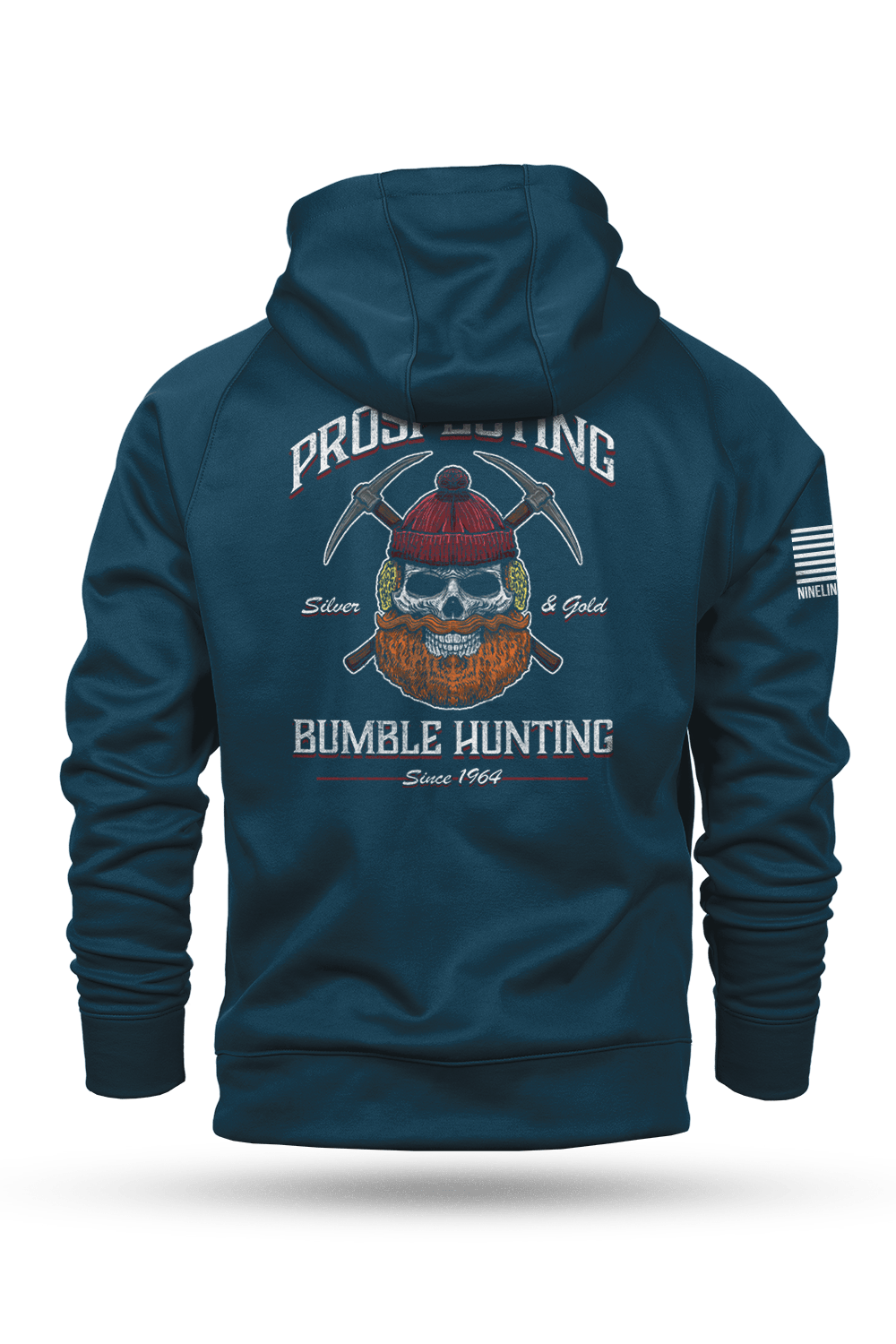 Raglan Tailgater Hoodie - Bumble Hunter - Nine Line Apparel