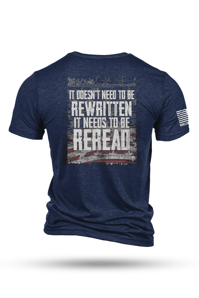 Tri-Blend T-Shirt - REREAD - Not ReWritten