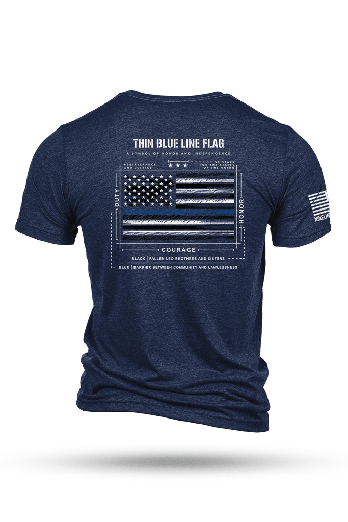 TLF Bass Flag Unisex T-Shirt -- White Chest Logo and Back Design on Bl –  Tackle Life Fishing