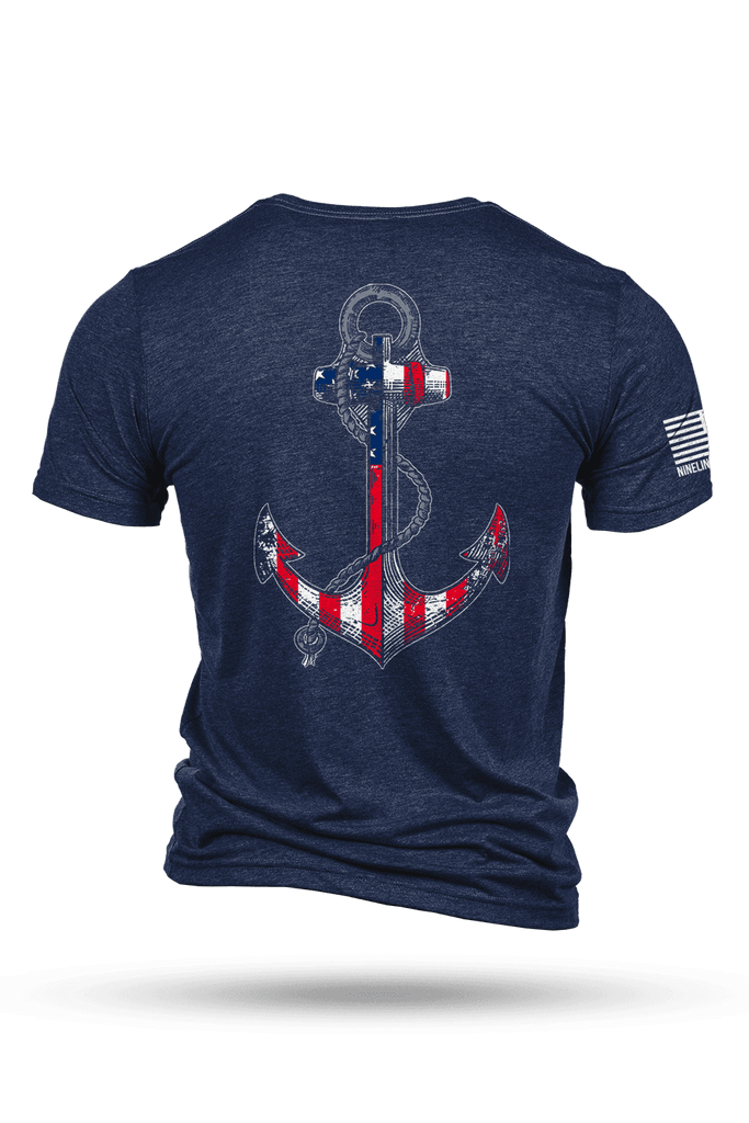 Anchor Flag Designed t-Shirt – Nine Line Apparel