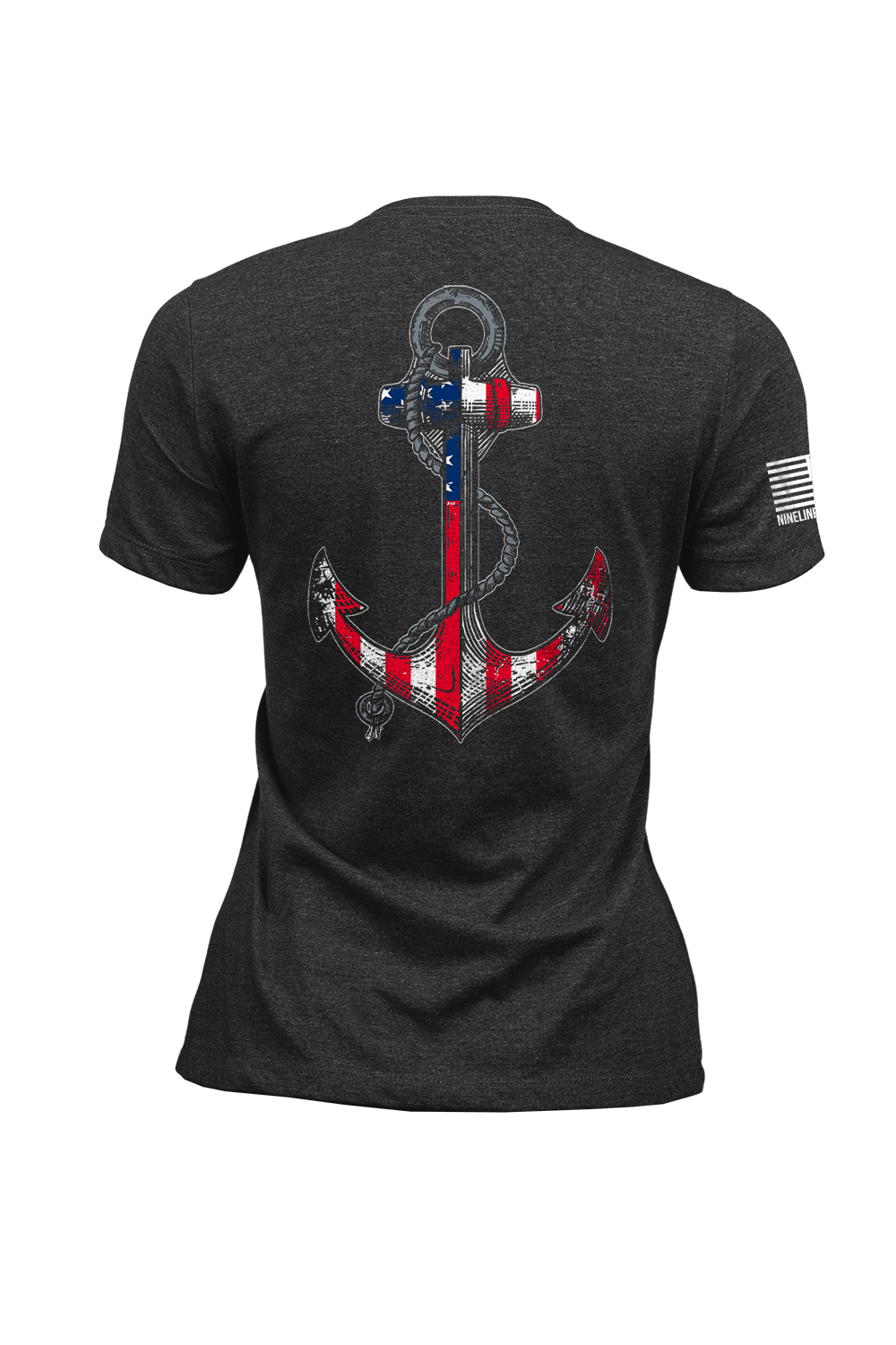 Women's 'Anchor Flag' T-Shirt – Nine Line Apparel