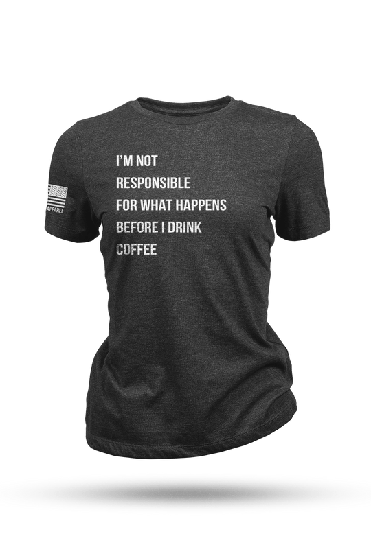 Women's Tri-Blend T-Shirt - NOT RESPONSIBLE - Nine Line Apparel