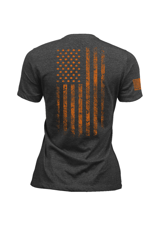 Women's Tri-Blend T-Shirt - Spooky Amer - Nine Line Apparel