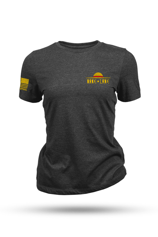 Women's Tri-Blend T-Shirt - Straw Hat - Nine Line Apparel