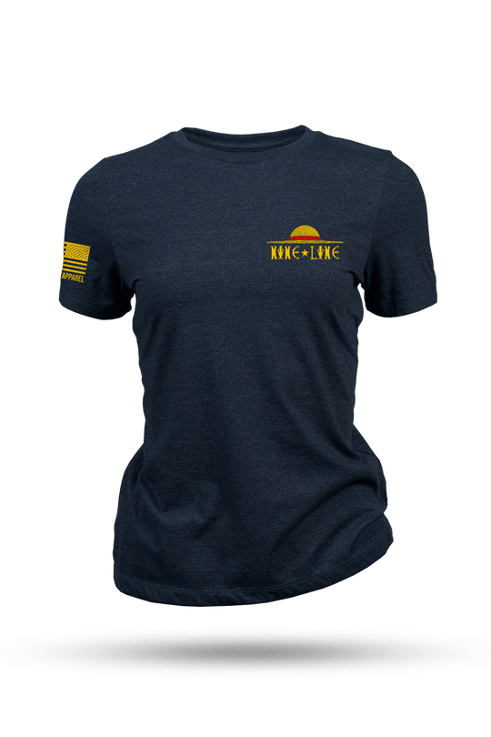 Women's Tri-Blend T-Shirt - Straw Hat - Nine Line Apparel